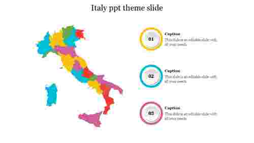 Italy ppt theme slide